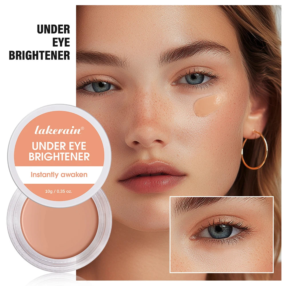 Eye Concealer Conceal & Brighten Dark Circles Nourishing Brightener Full Coverage Eye Bags Color Corrects Korean Cosmetics Peaceful Pleasures Health and Wellness