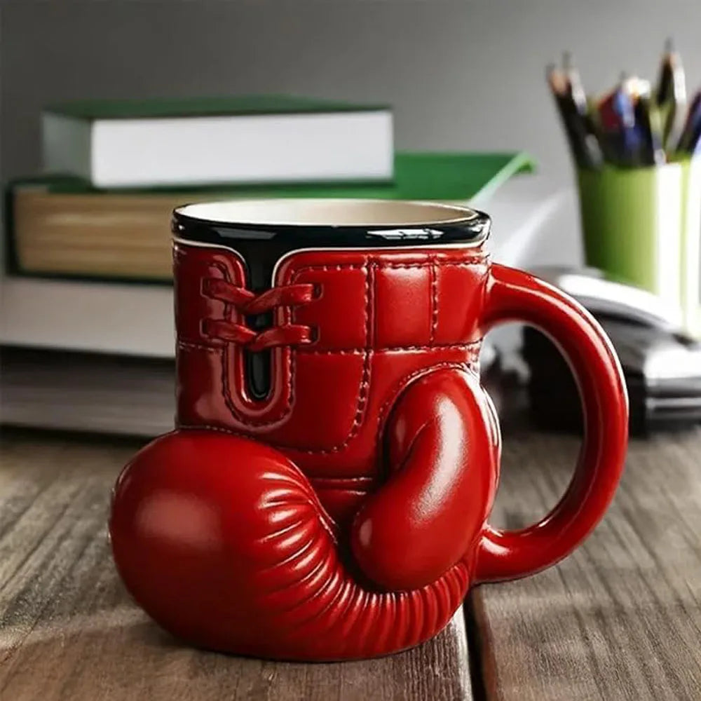 Boxing Glove Mug – Funny Sports Coffee Cup & Creative Gift