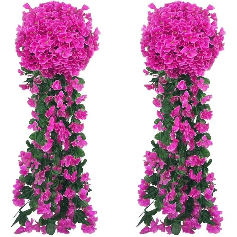 Artificial Silk Rose Vine Garland – Wedding & Home Décor