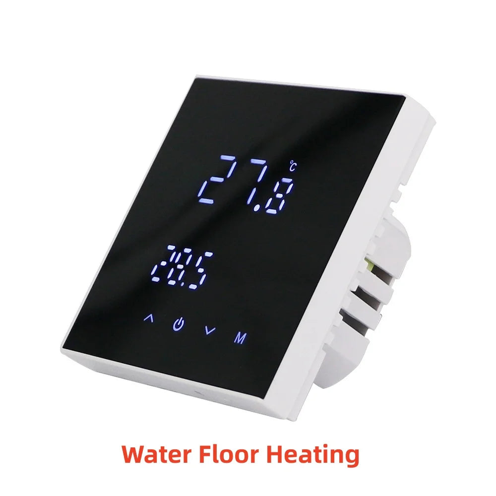 Tuya Thermoregulator WIFI Warm Water Floor Heating Thermostat Electric Heating Temperature Controller For Google Home Alexa Peaceful Pleasures Health and Wellness WIFI-WP-W