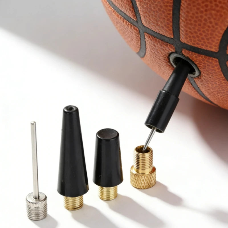 Metal Ball Pump Nozzle & Needle Set – Sports Inflation Kit Ball Pump Needle Set Peaceful Pleasures Health and Wellness