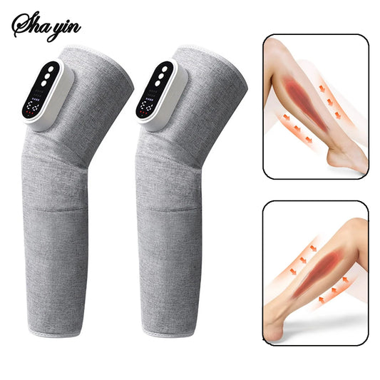 360° Leg Massage Air Pressure Calf Muscle Massager Wireless Airbag Calf Relaxation Massage Promotes Blood Circulation Peaceful Pleasures Health and Wellness