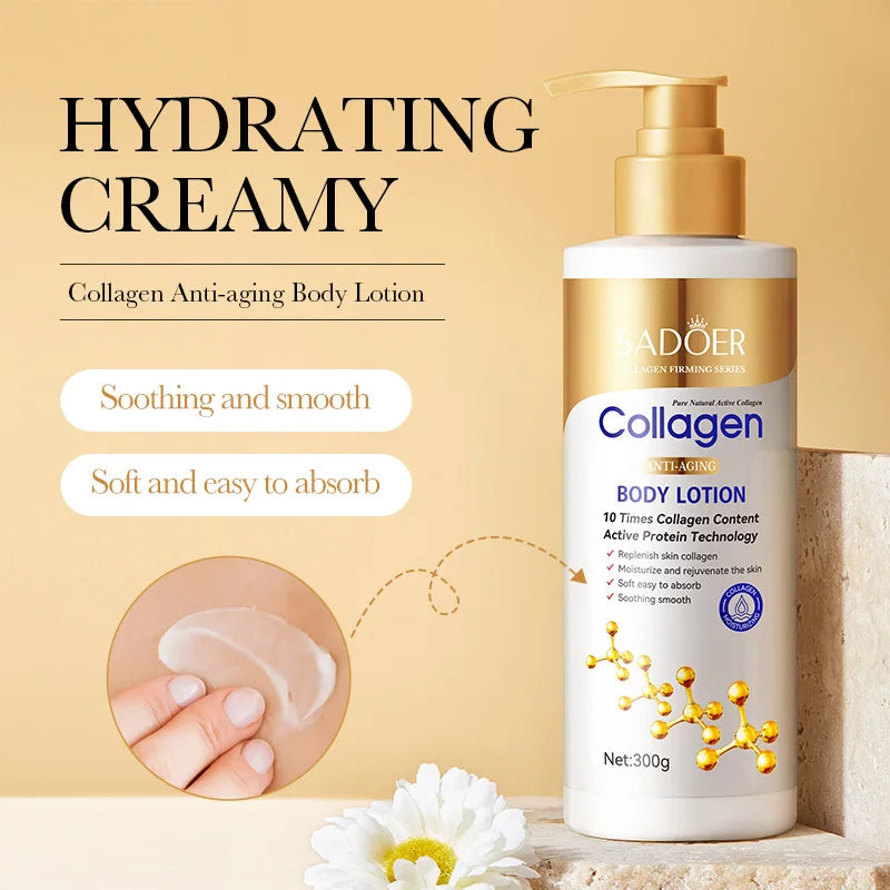 BIOAOUA Collagen Whitening Face & Body Cream | Moisturizing