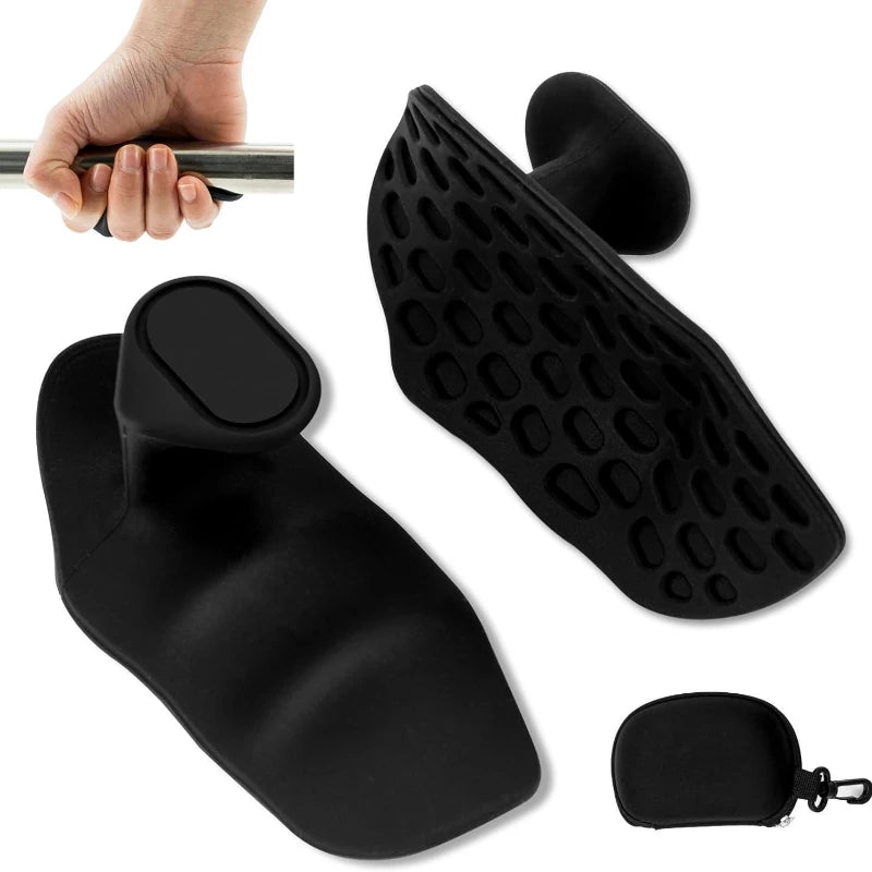 Silicone Weightlifting Grip Pads | Anti-Slip Palm Protection