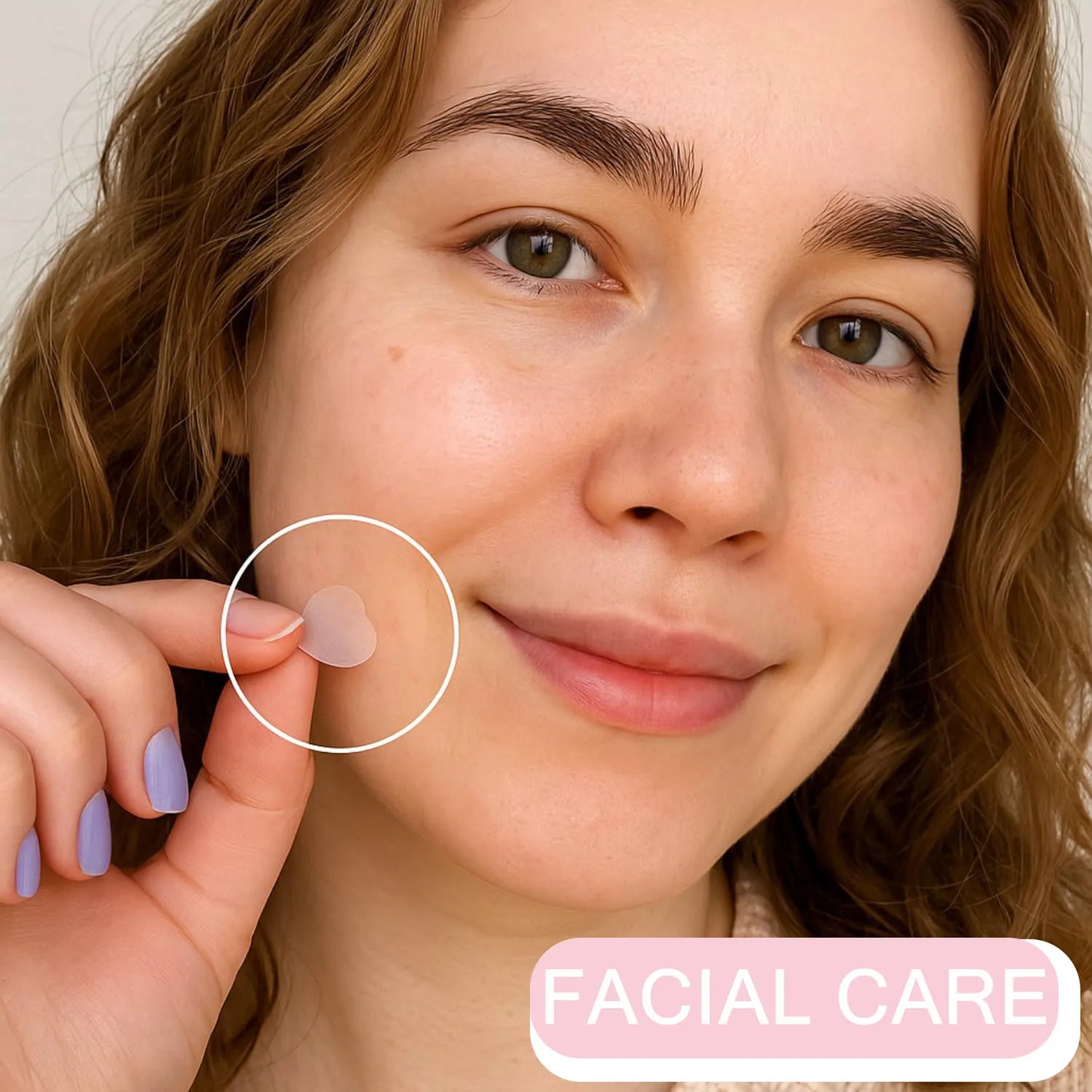Hydrocolloid Acne Patches Alcohol-Free Pimple Cover Dots
