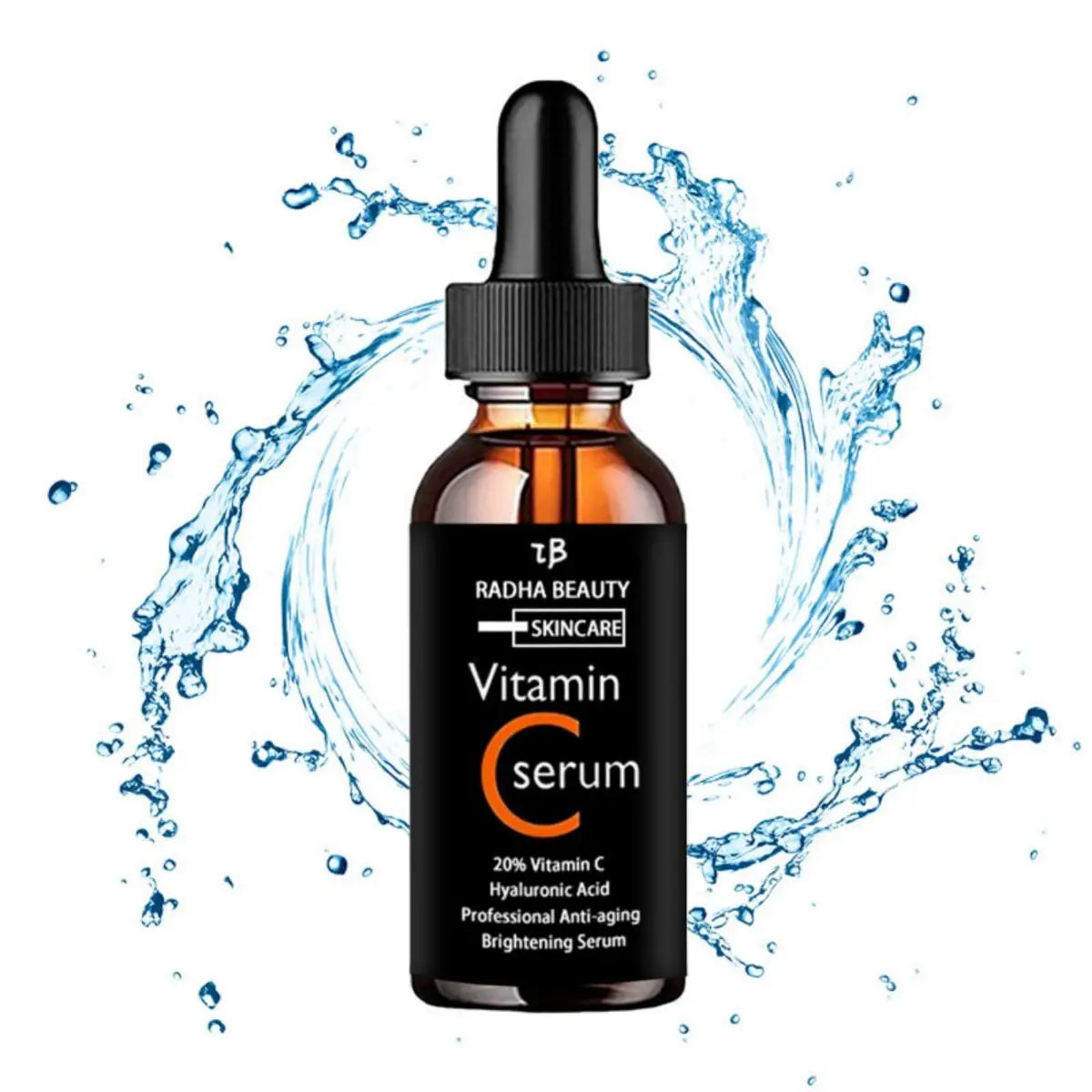 Vitamin C serum Face Serum Long Lasting Moisturizing Improve Roughness Lighten Spots Hyaluronic Acid Facial face lift Essence Peaceful Pleasures Health and Wellness
