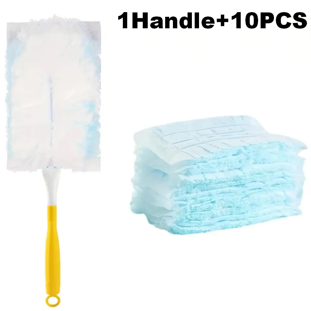 Disposable Electrostatic Microfiber Duster Refill Heads 10/30 Pack