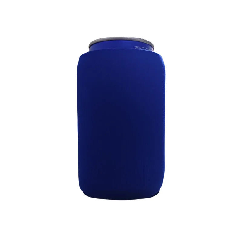 Cooler Sleeves Bulk Sublimation Insulated Foam for Beer Collapsible Plain Drink Holder Cold Soda Insulator, 12oz Regular Peaceful Pleasures Health and Wellness Blue