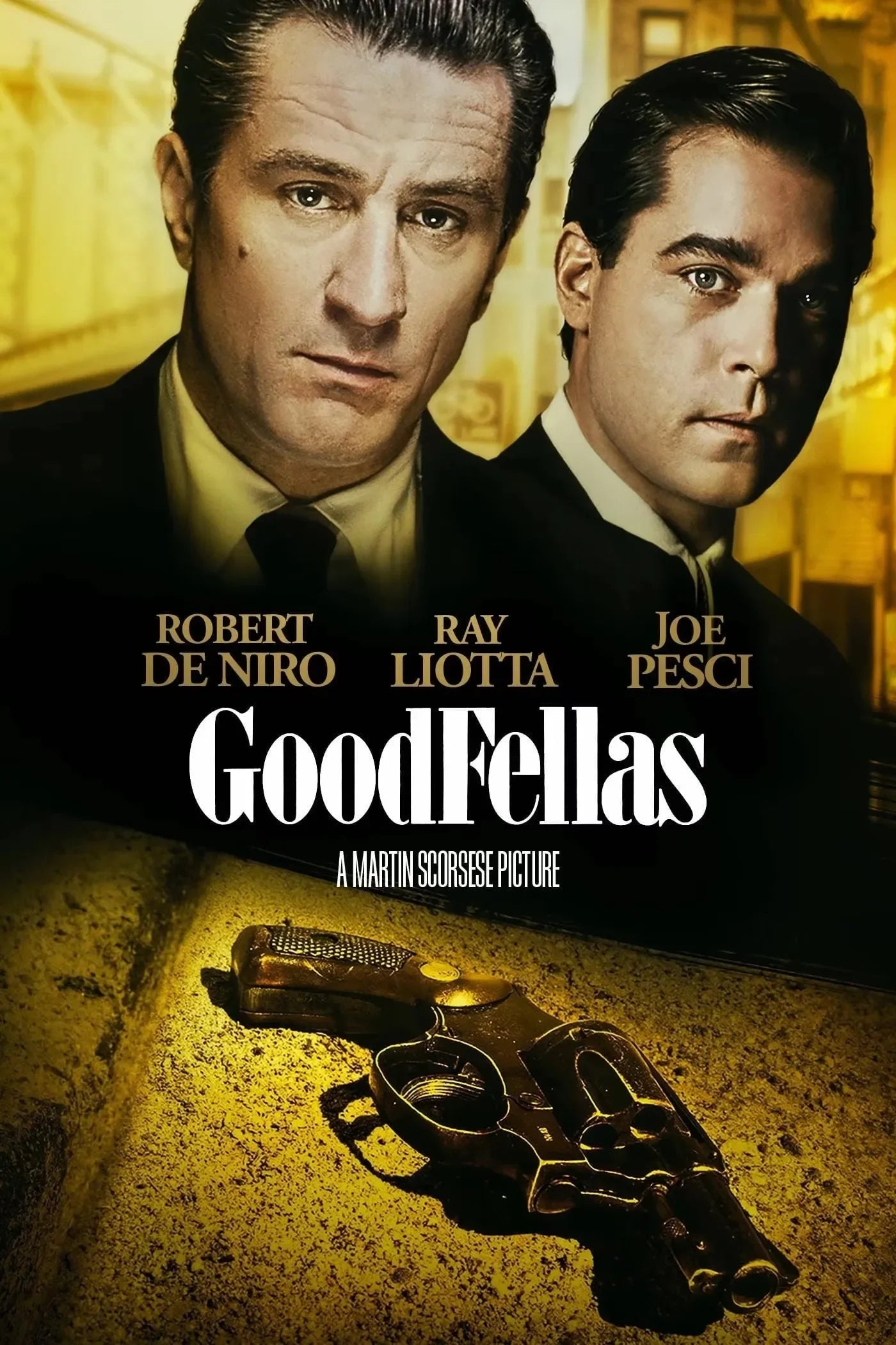 Goodfellas Retro Movie Poster Canvas Wall Art | Unframed Print