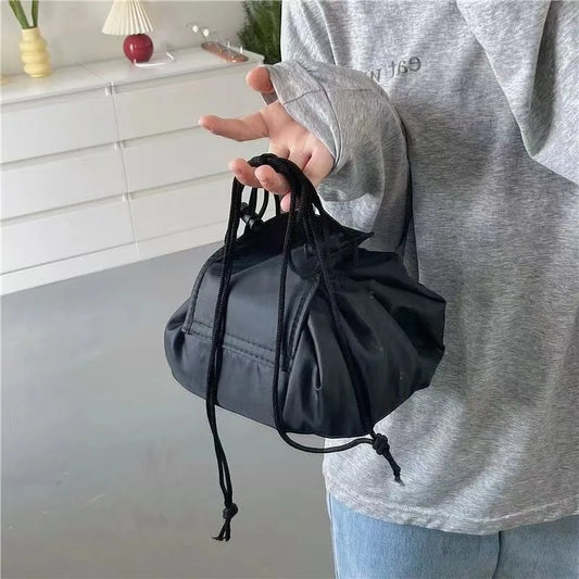 Women's Drawstring Cosmetic Bag – Waterproof Travel Makeup Organizer Travel Cosmetic Bag Peaceful Pleasures Health and Wellness