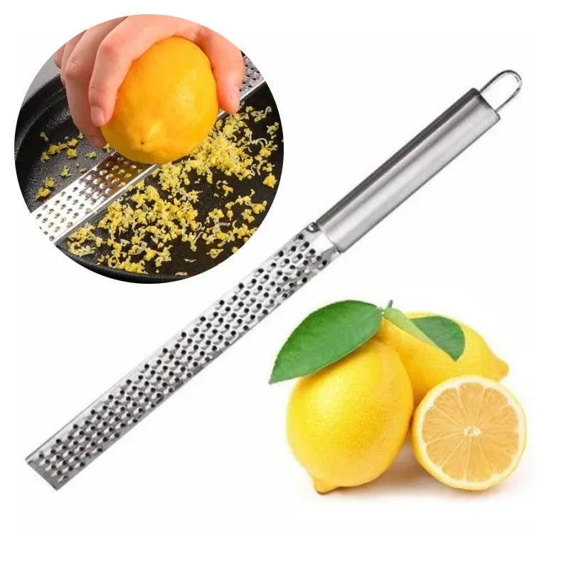 Stainless Steel Handheld Cheese Grinder Garlic Grater Vegetable Fruit Grinder Lemon Zester Citrus Ginger Cheese Grinding Tools Peaceful Pleasures Health and Wellness