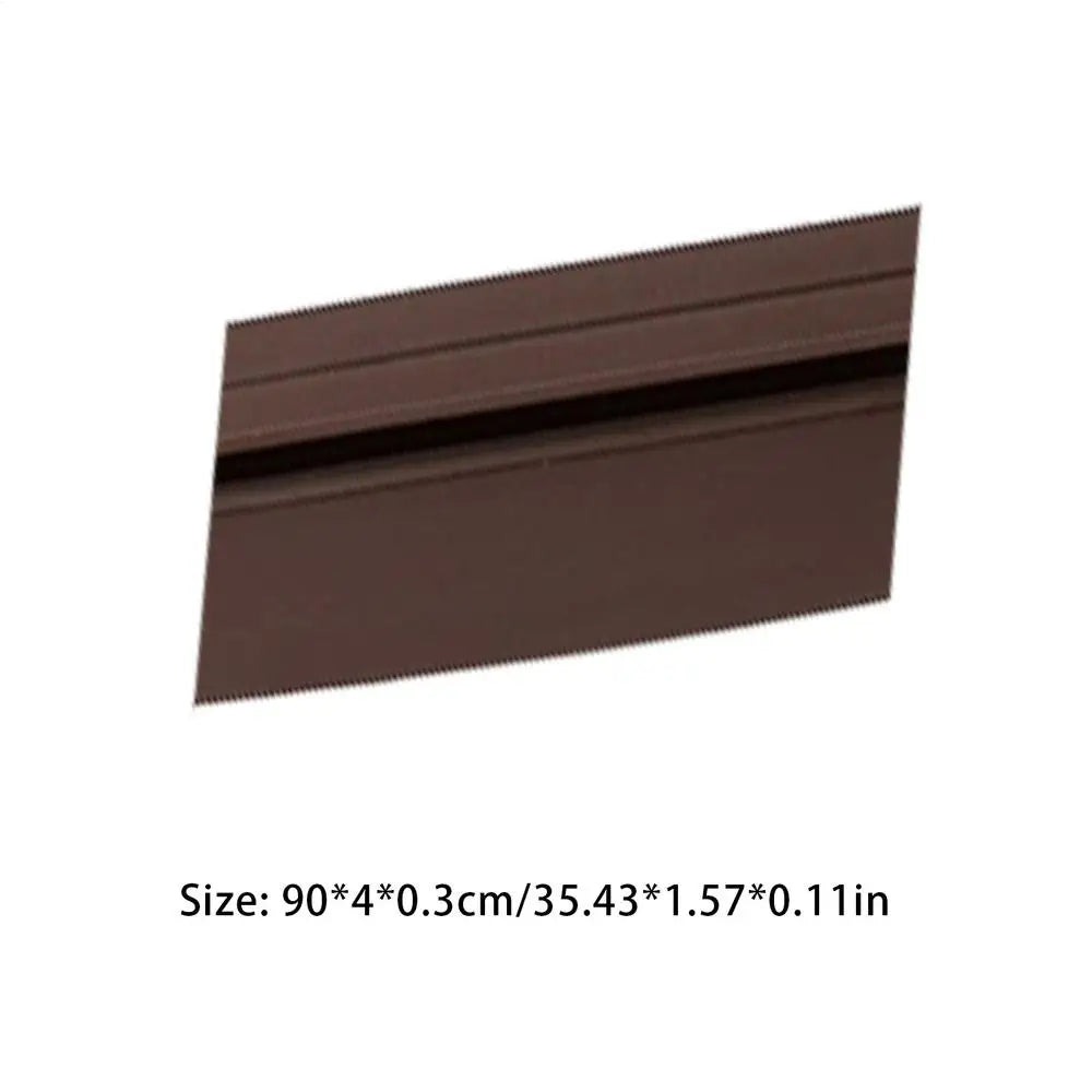 Door Weather Stripping Soundproof Draft Stopper Window Seal Strip Draft Blocker Noise Reduction Weather Stripping Window Sealer Peaceful Pleasures Health and Wellness Coffee 4cmx1m China Mainland