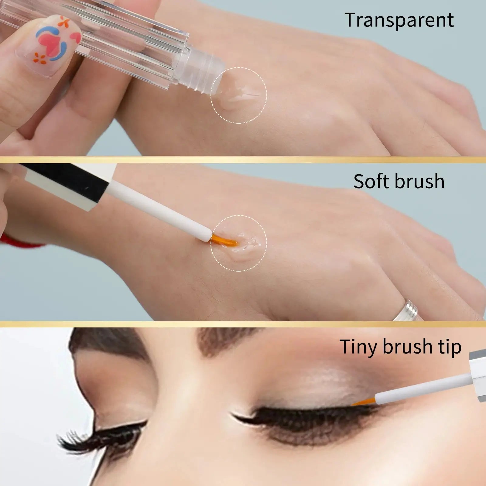 Eyelash Enhancer Serum with Double Brush Design Peaceful Pleasures Health and Wellness