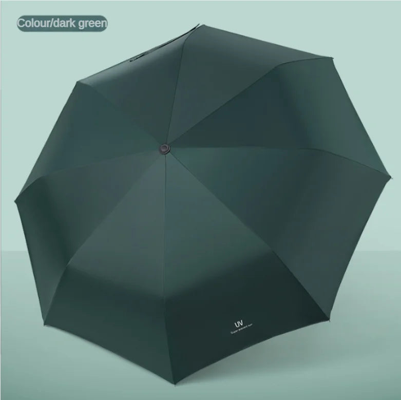 Compact Travel Umbrella – UV Protection, Windproof & Foldable