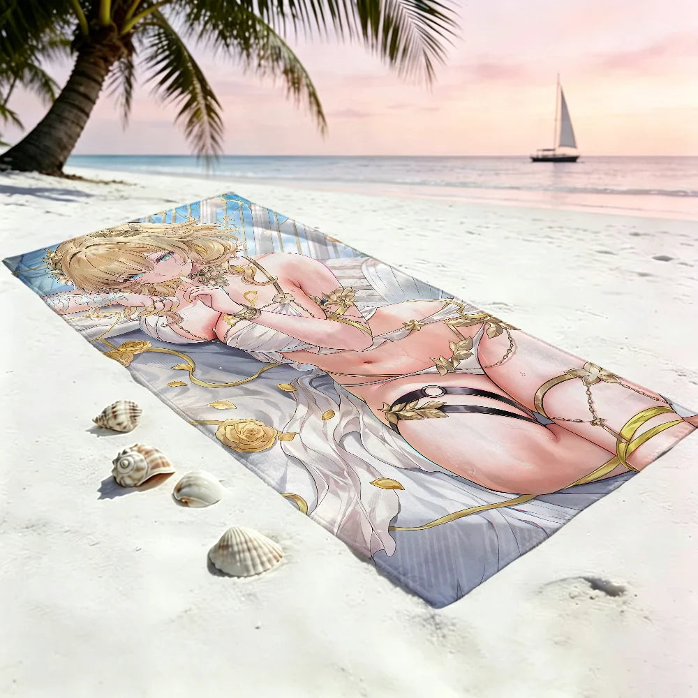 Honkai Star Rail Aglaea Quick-Dry Beach Towel | Soft Pool Towel