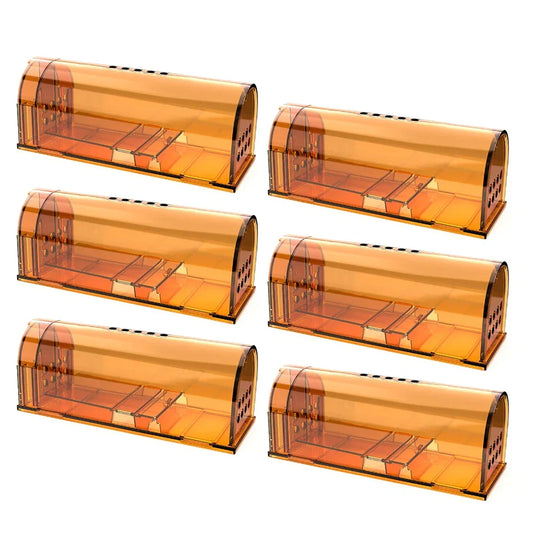 1Pc Mouse Trap Cage No Kill Animal Pet Control Cage Reusable Mice Rodent Catcher Rat Trap Peaceful Pleasures Health and Wellness
