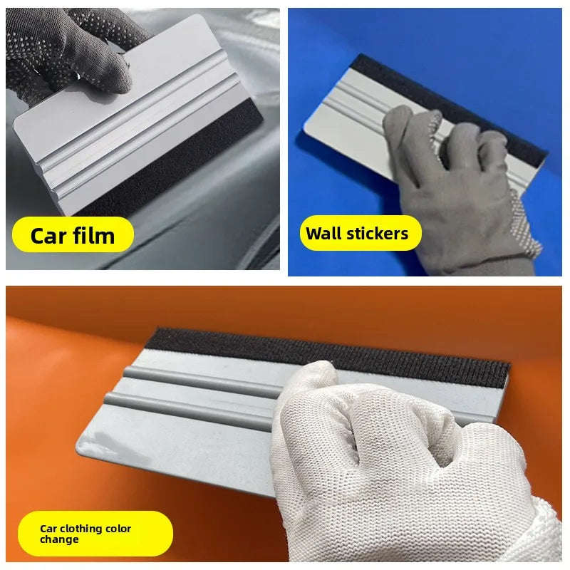 Vinyl Wrap Squeegee Scraper Kit – Scratch-Free Car Film Tool