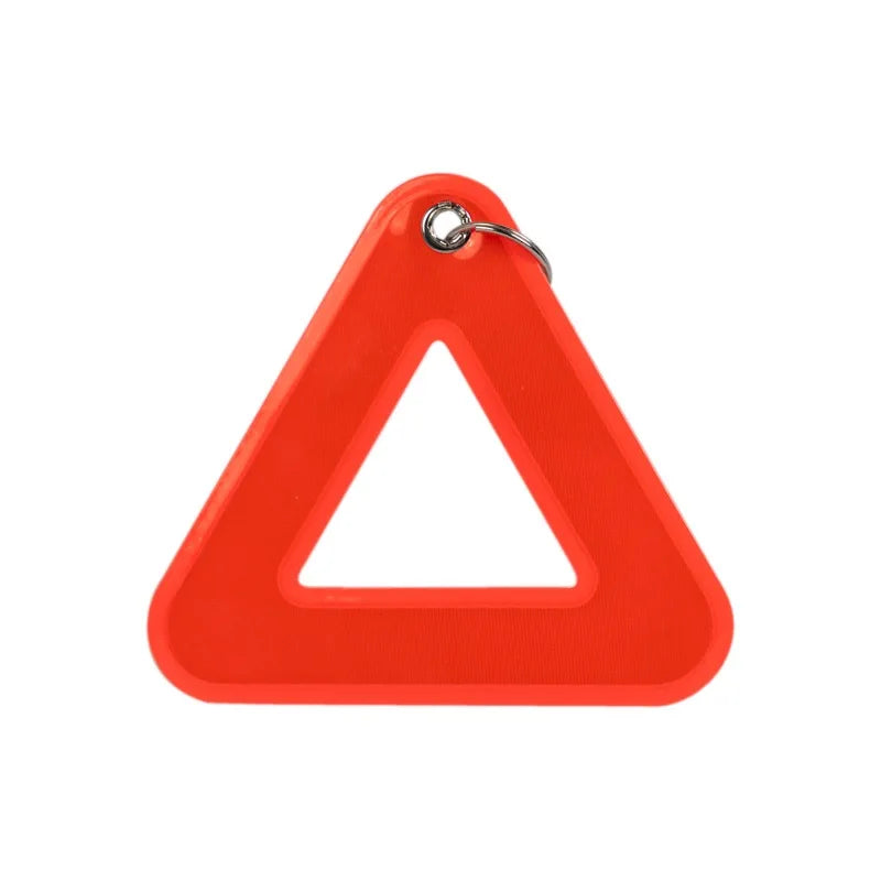 Triangle Reflective Safety Pendant for School Bags & Cycling