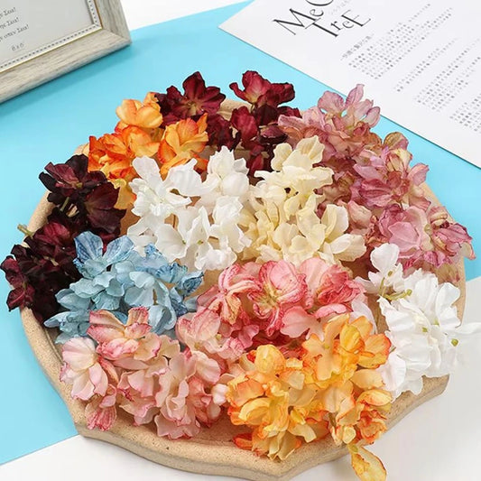 Silk Hydrangea Artificial Flowers for Wedding & Home Décor
