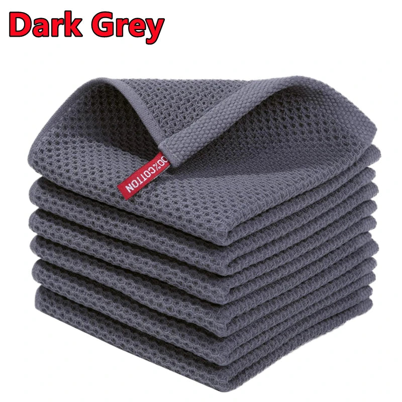 100% Cotton Waffle Weave Dishcloths – Soft & Absorbent