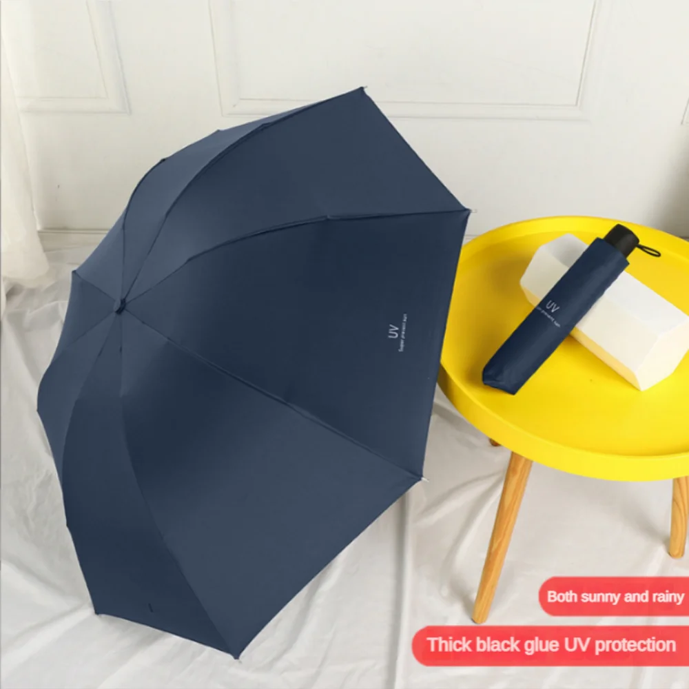 Compact Folding Travel Umbrella – UV Protection & Windproof