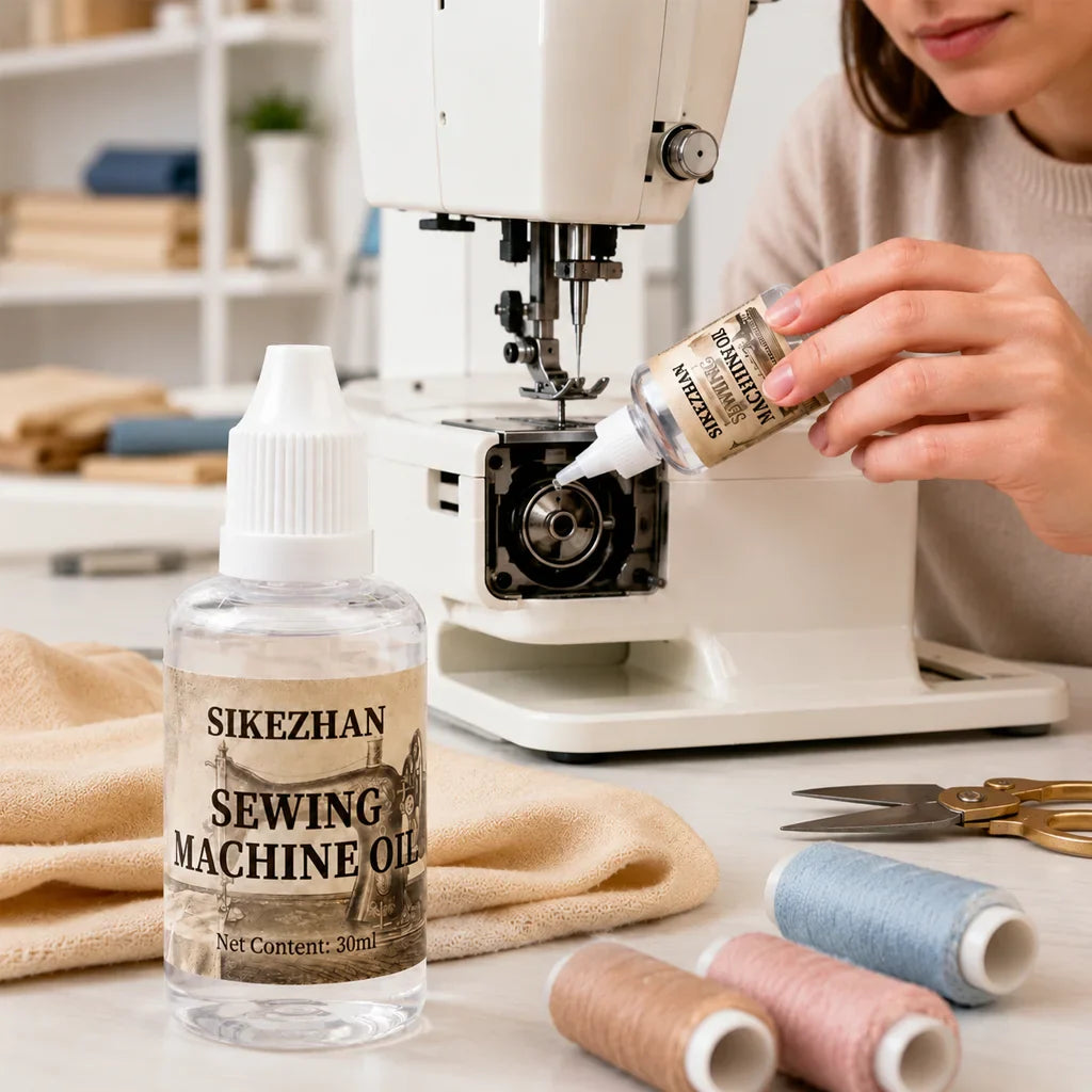 SIKEZHAN Sewing Machine Oil – Universal Lubricant 30ml