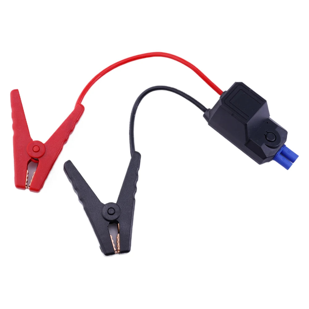 12V Jump Starter Alligator Clip For Car Trucks Emergency Battery Jump Cable Clamps With EC5 Plug Connector Car Accessories Peaceful Pleasures Health and Wellness A