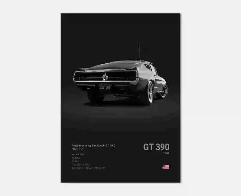 Luxury Supercar Canvas Print Aesthetic MK RS GT GTR SUV Photography Poster Ideal Wall Decor for Home Peaceful Pleasures Health and Wellness