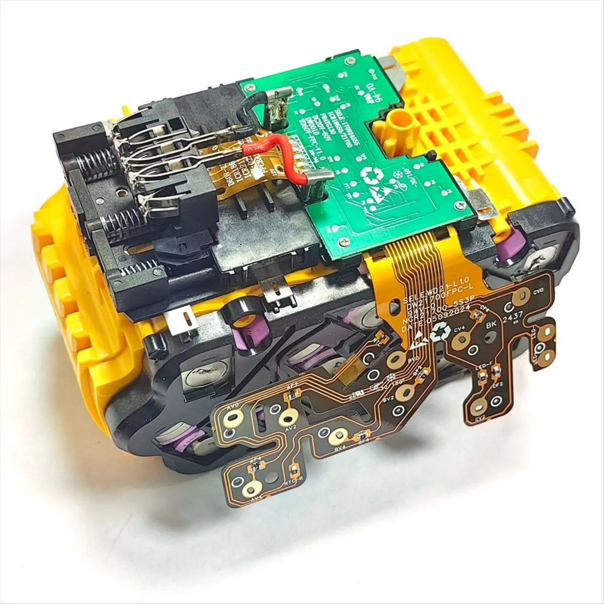 (ABDH) DCB609 BMS PCB 21700 Lithium Battery Charging Protection Board for DeWalt 20V for FlexVolt 60V DCB606 DCB612 Peaceful Pleasures Health and Wellness