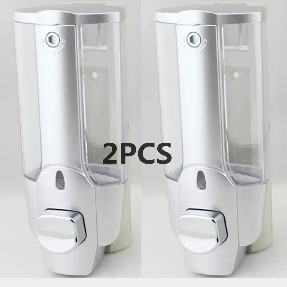 350ml Wall Mount Soap & Shampoo Dispenser | Bathroom