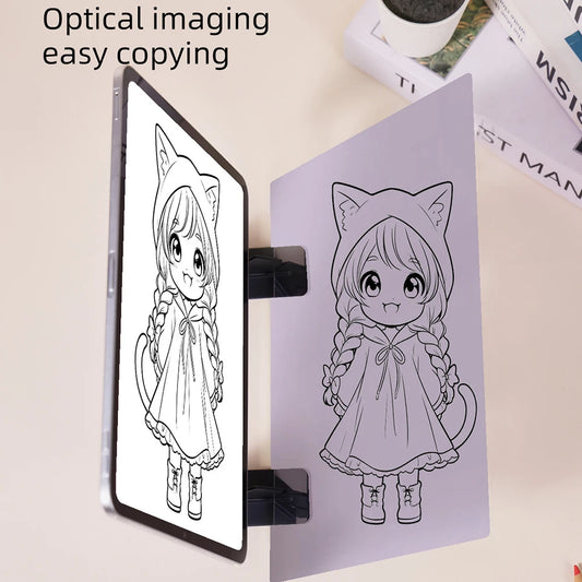 Projection Copying Board Drawing Artifact Translucent Mobile Phone Peaceful Pleasures Health and Wellness