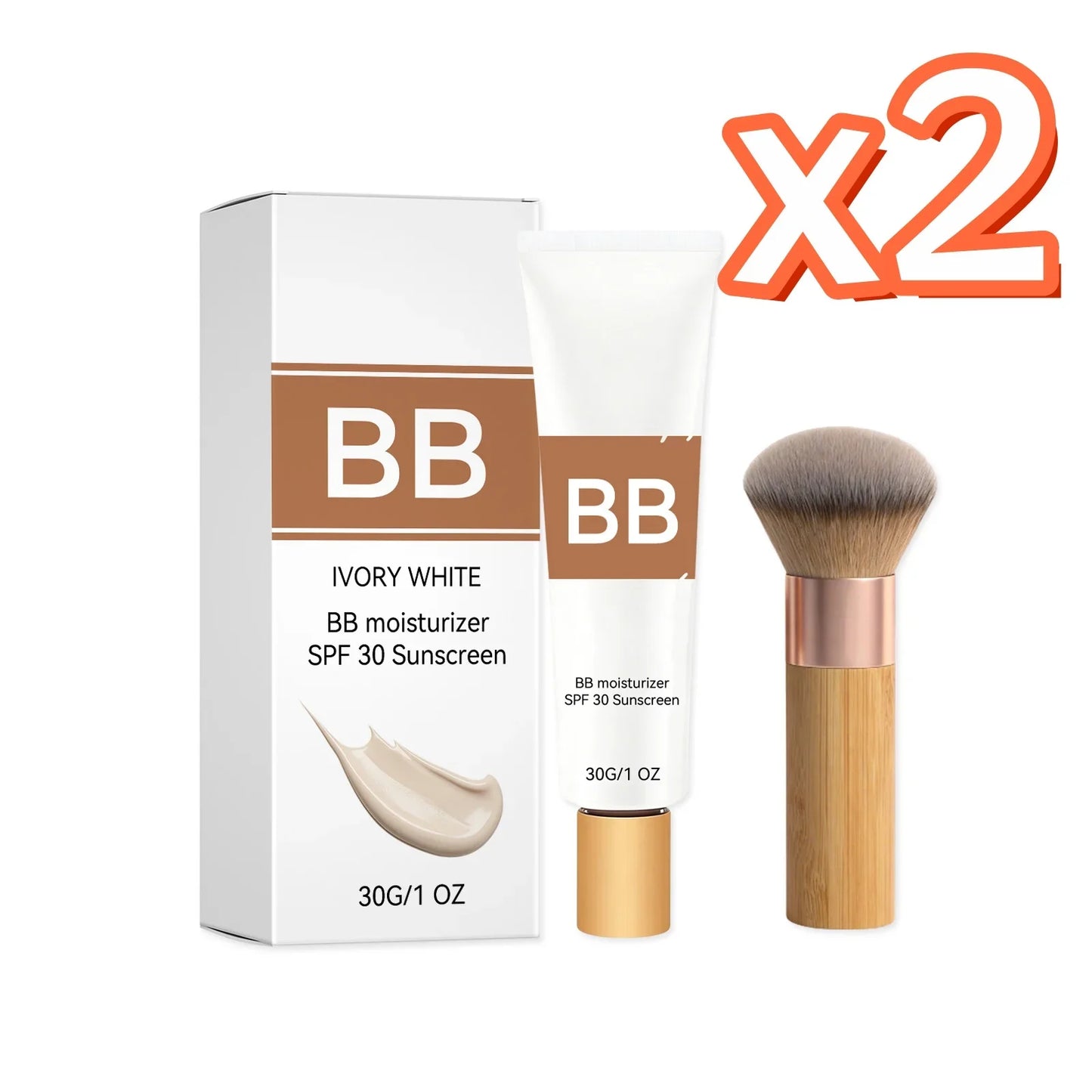 SPF 30 PA+++ Sunscreen BB Cream – Concealer & Brightening Kit