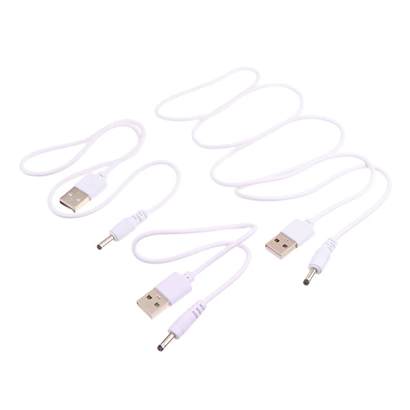 New USB To DC 3.5mm Power Cable Jack Connector 5V Charger Power Cable Universal For HUB Mini Fan Router Ser MP3/MP4 Peaceful Pleasures Health and Wellness