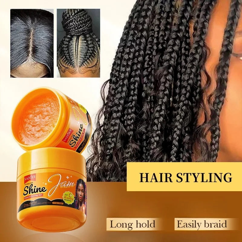 Beeswax & Honey Hair Styling Gel 113g – Non-Sticky Hold