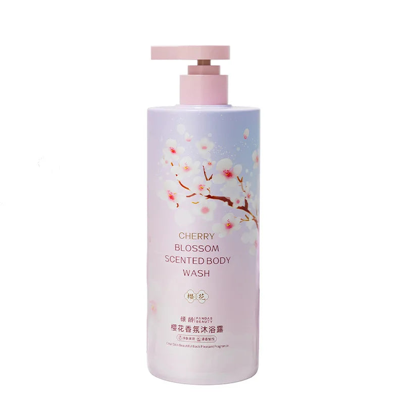 Floral Body Wash 800ml – Rose & Cherry Blossom Shower Gel