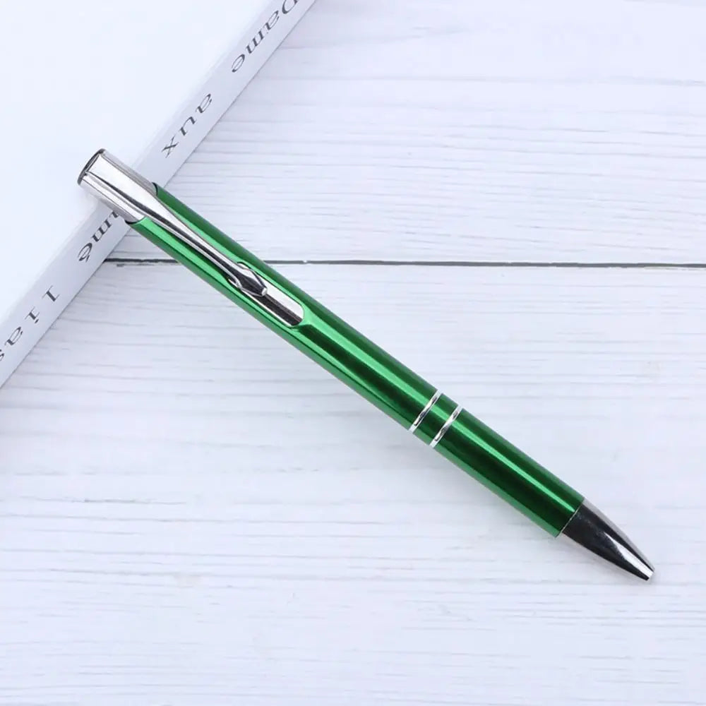 Luxury Metal Ballpoint Pen – Waterproof Aluminum Signature Pen