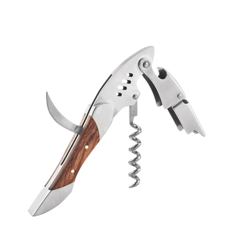 Shark Design Wine Bottle Opener for Beer Bottle or Carton with Small Knife Shark Home Decor Wine or Kitchen Accessories Peaceful Pleasures Health and Wellness