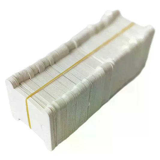 200pcs Cardboard Floss Bobbins for Cross Stitch & Embroidery Thread Bobbin Organizer Peaceful Pleasures Health and Wellness