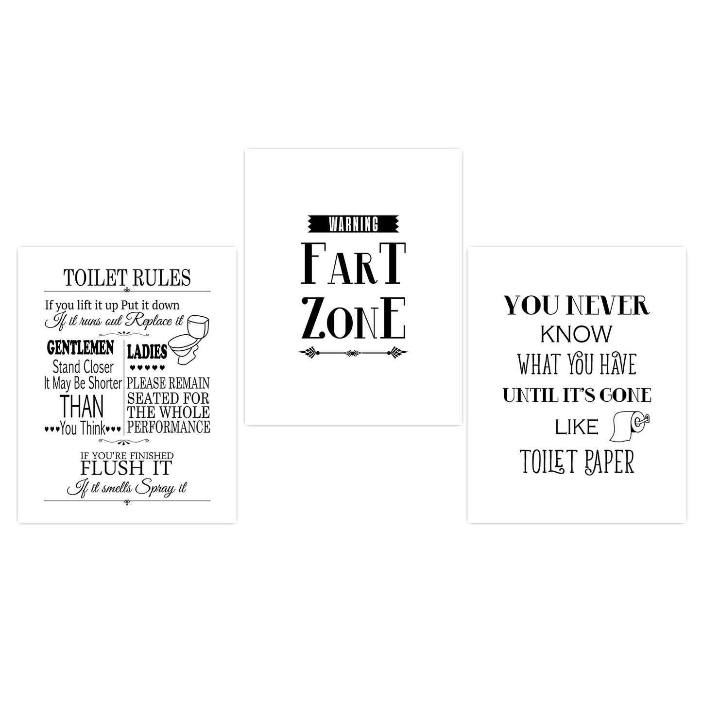 Nordic Funny Bathroom Canvas Wall Art | Toilet Quote Poster Canvas Wall Art Peaceful Pleasures Health and Wellness 01 50x70cm NoFrame China Mainland