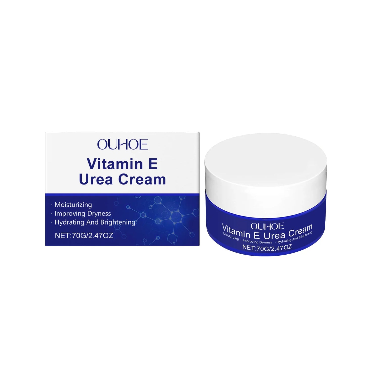 Vitamin E & Urea Cream – Intense Moisturizer for Dry Skin 70g