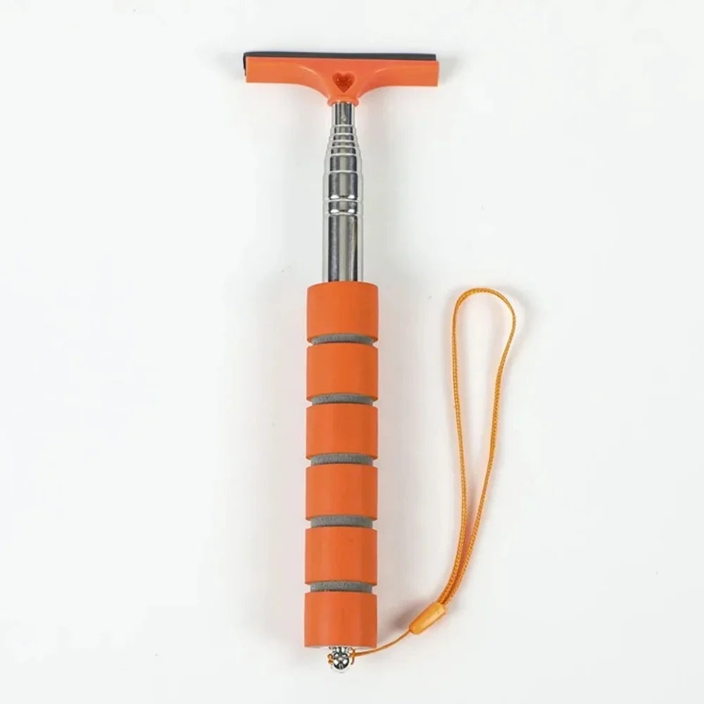 Telescopic Car Rearview Mirror Wiper & Cleaning Brush