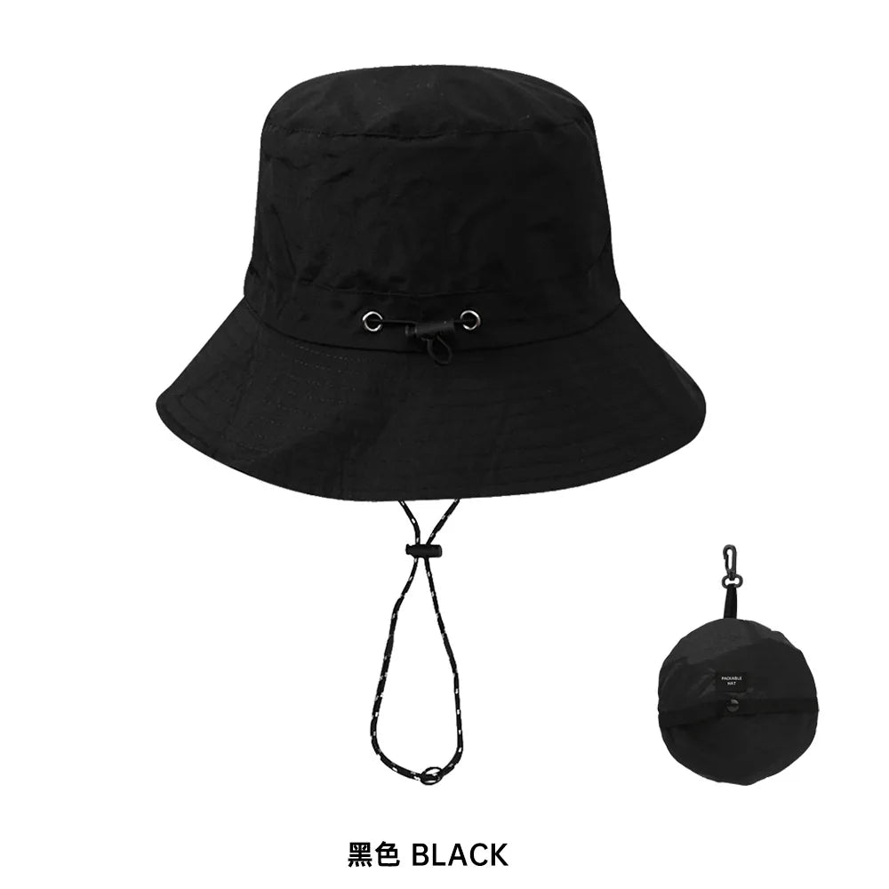 Waterproof Packable Bucket Sun Hat – Quick-Dry, Men & Women