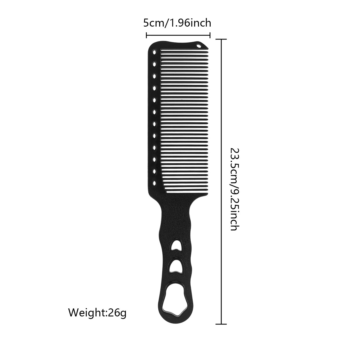 Barbershop Hairdressing Tool Comb Barber Heat Resistant Hair Cutting Brush Professional Salon Household Styling Comb Accessories Peaceful Pleasures Health and Wellness