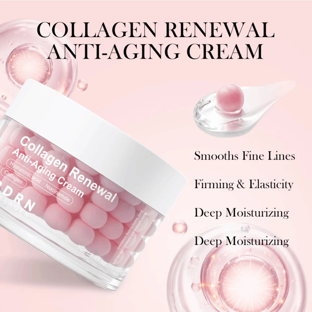 Salmon Collagen Capsule Face Cream – Moisturizing & Firming