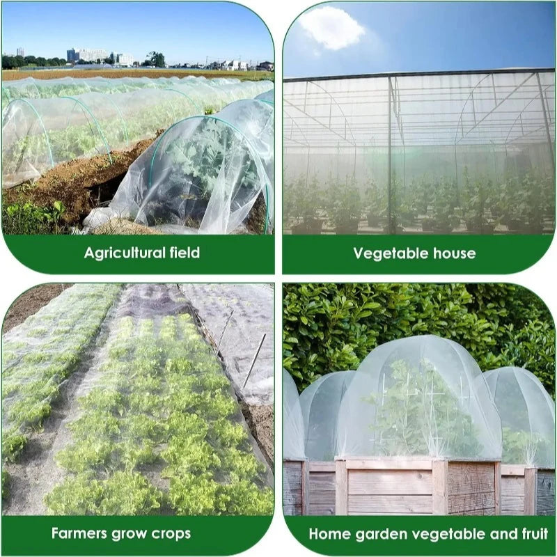 60 Mesh Garden Insect Netting – Bird & Pest Proof Plant Cover