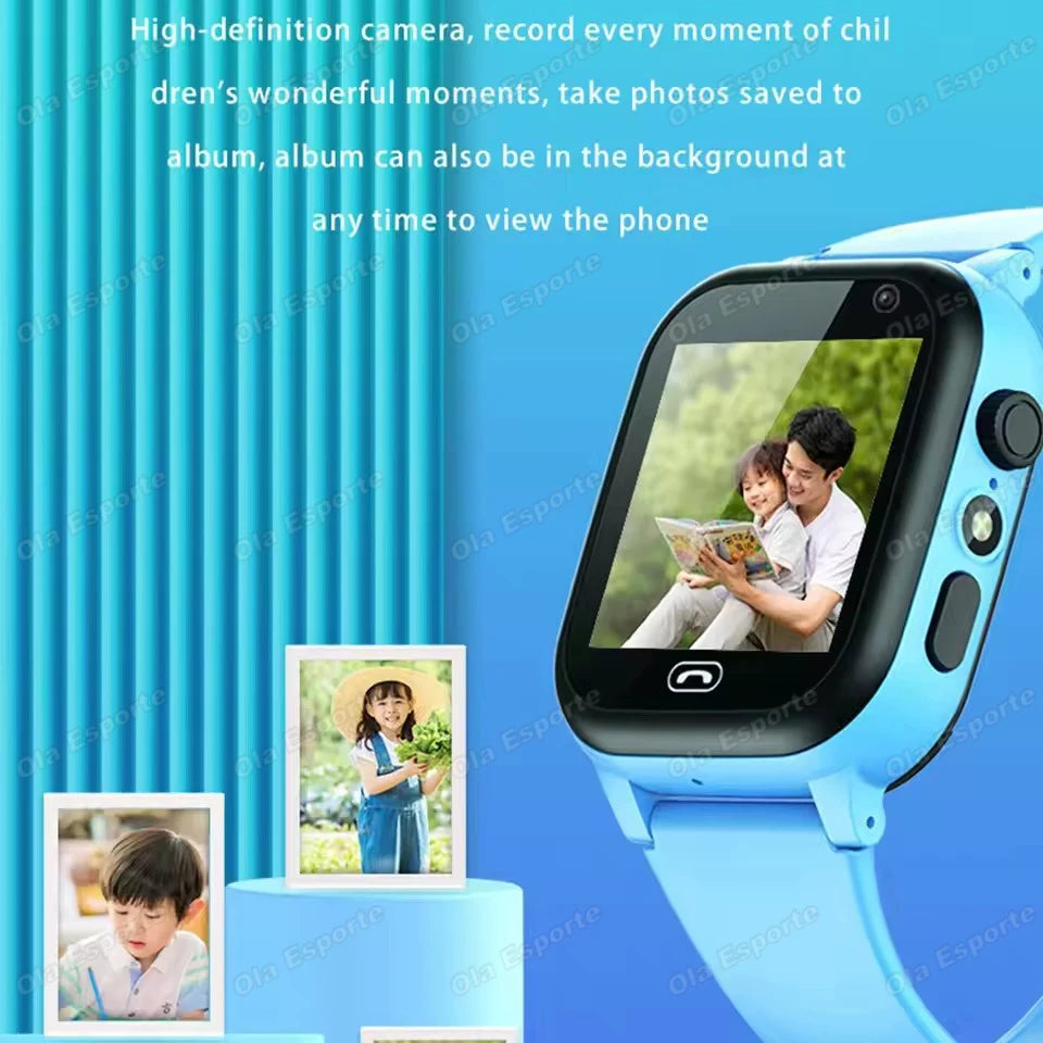 Kids Smart Watch GPS Tracker – SIM Card, Video Call & Camera