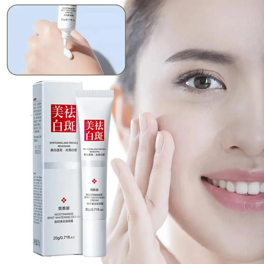 Brightening Niacinamide Whitening Cream – Anti-Freckle & Dark Spot Peaceful Pleasures Health and Wellness