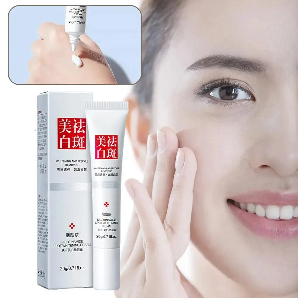 Niacinamide Whitening Cream – Fade Dark Spots & Freckles 20g
