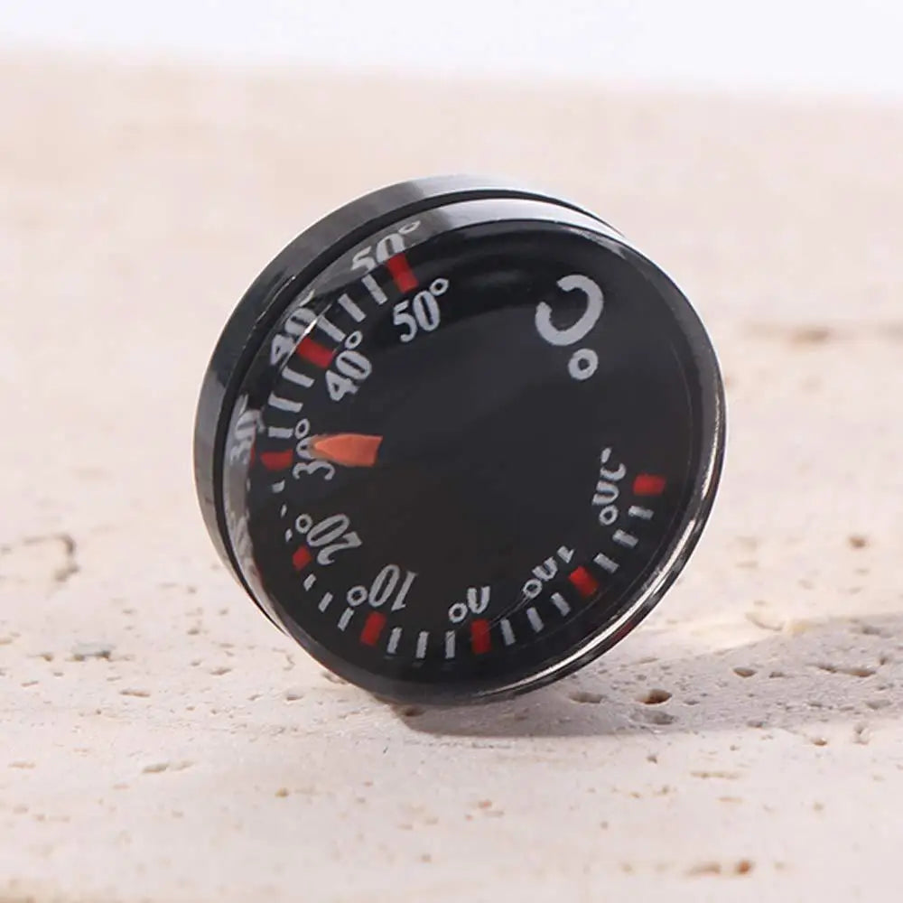 Mini 20mm Dial Thermometer Waterproof | -20°C to 50°C Dial Thermometer Peaceful Pleasures Health and Wellness