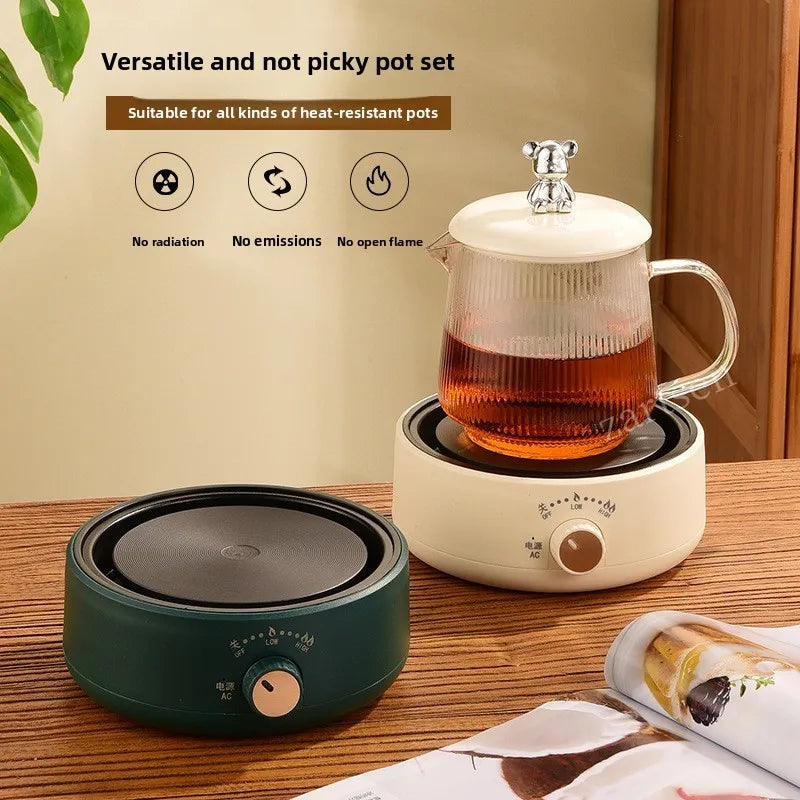 500W Adjustable Electric Heating Base – Coffee & Cooking Stove